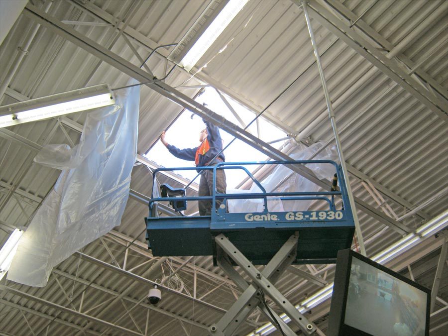 Commercial Skylight Installation